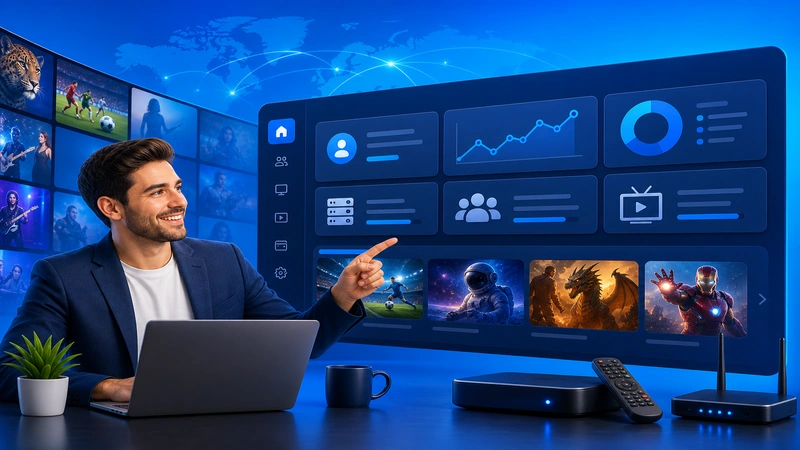 WIE FUNKTIONIERT IPTV Reseller werden 2026